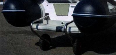 Transporträder Für Boote Mit Heckflaps