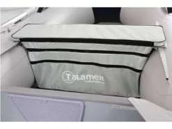 Talamex Sitz-Tasche Mit Kissen Grau 100x20cm