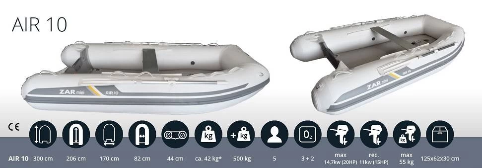 ZAR Mini AIR 10 Schlauchboot – Bild 7