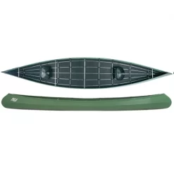 Ally 18 Allround Faltboot Kanadier Grün