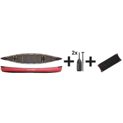 Pakboats PakCanoe 170 Jubelpaket Faltboot Kanadier Set Paddel