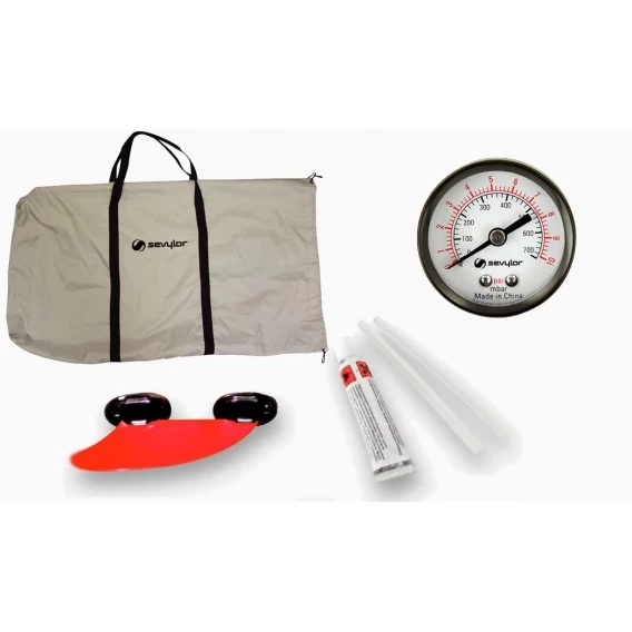 Sevylor Adventure 2er Kajak Luftboot Schlauchboot Blau – Bild 4